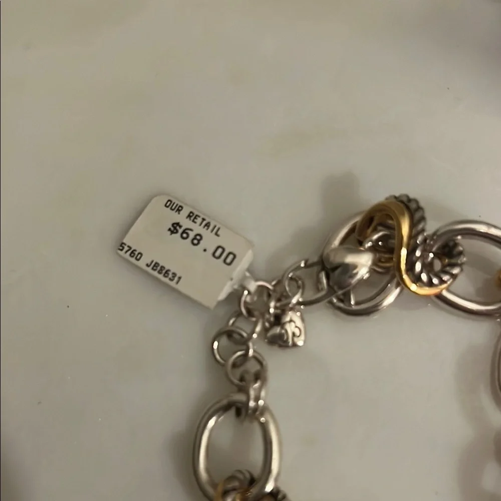 Brighton Gold and Silver Jewelry Timeless Chain Bracelet